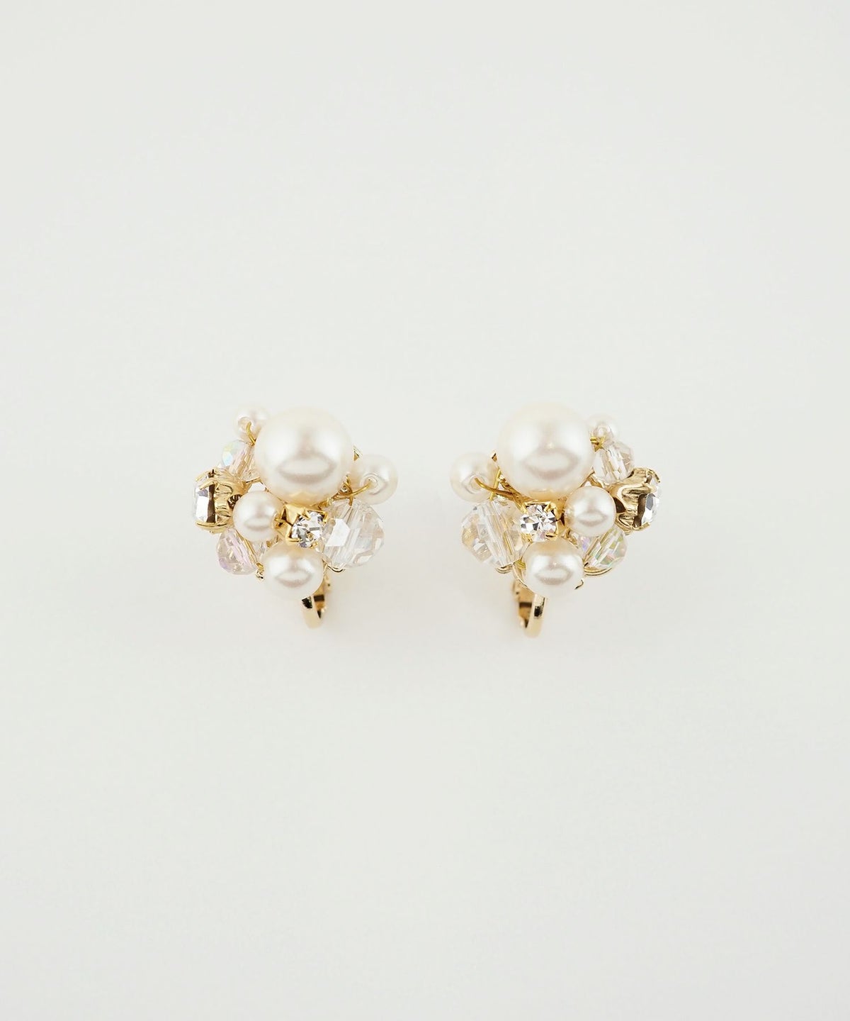 パールビジューイヤリング