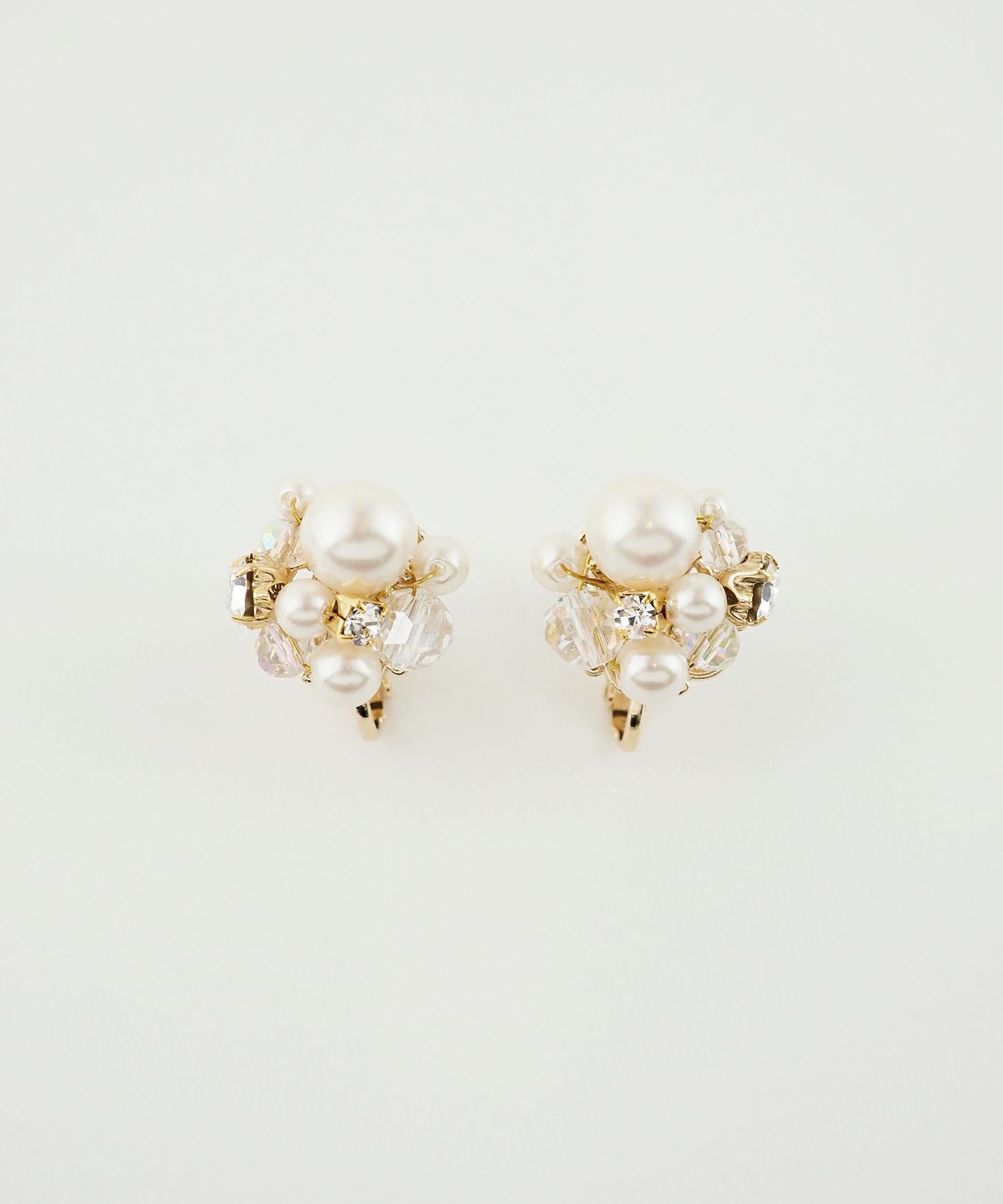 パールビジューイヤリング