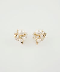 パールビジューイヤリング