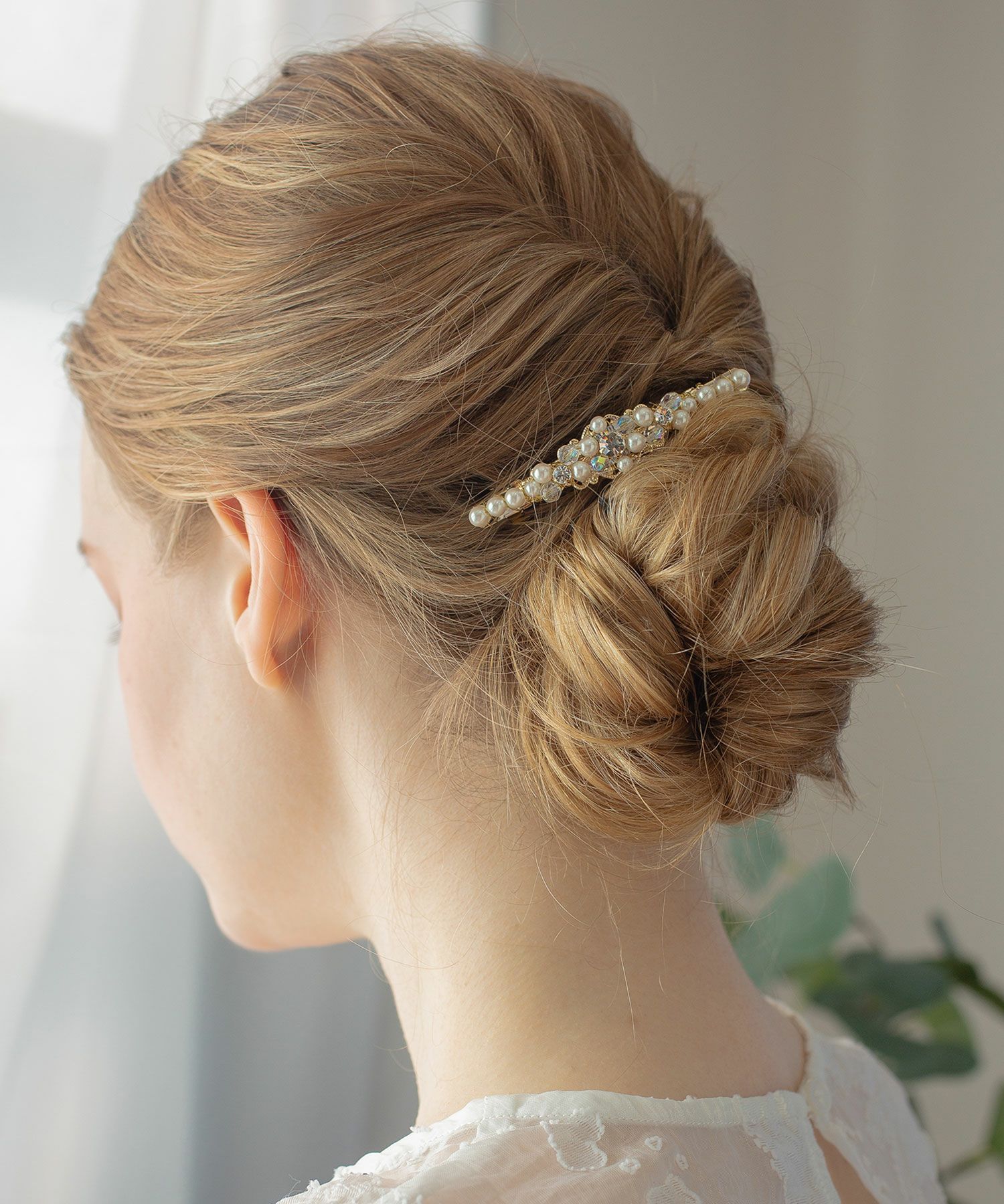 パールビジューバレッタ