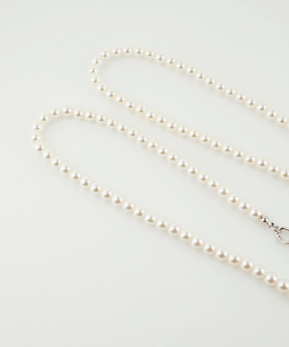 パールミックスロングネックレス