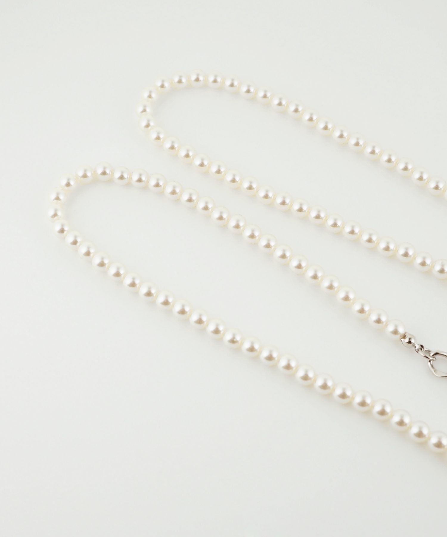 パールミックスロングネックレス