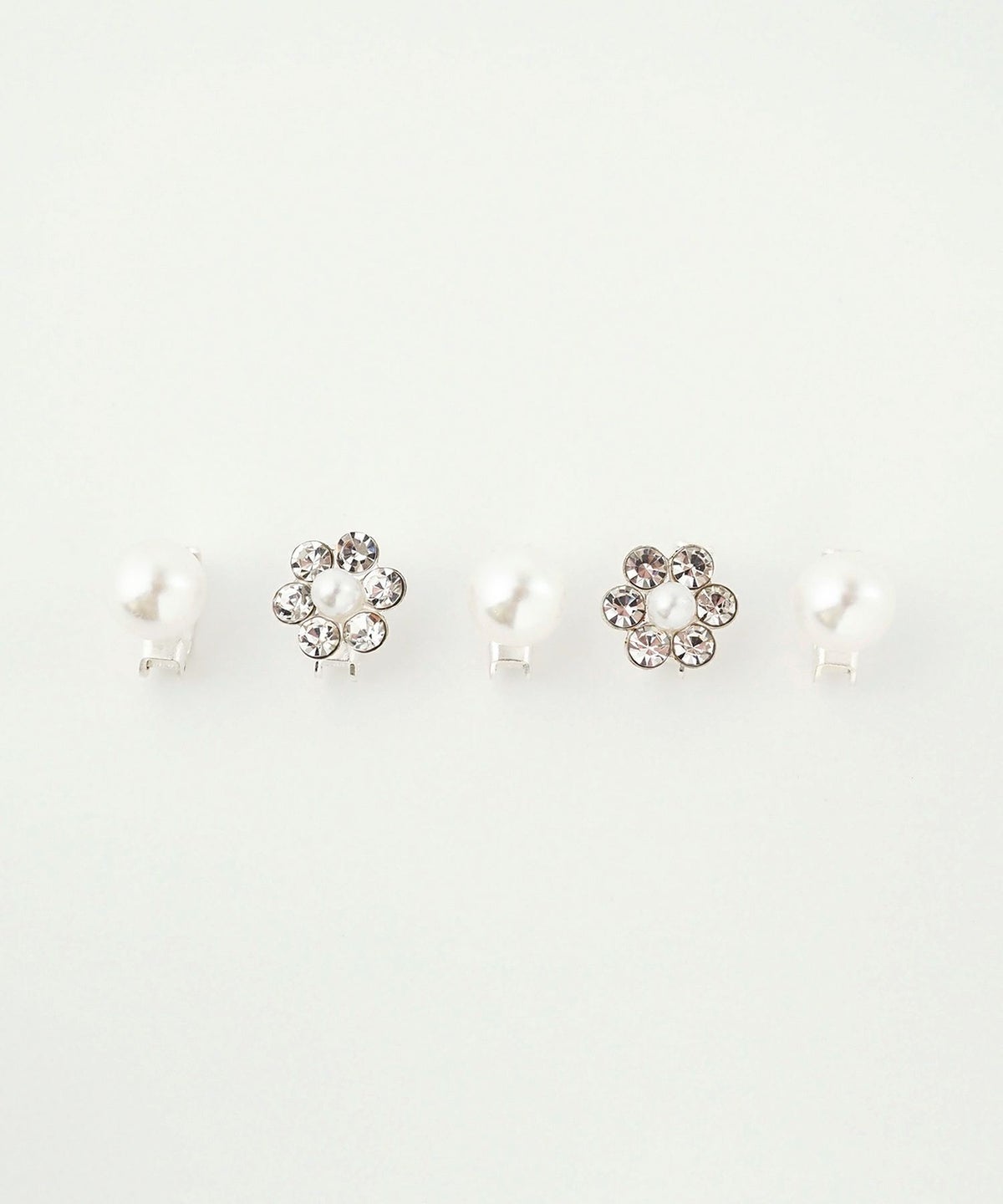 ミニフラワーヘアビジューセット