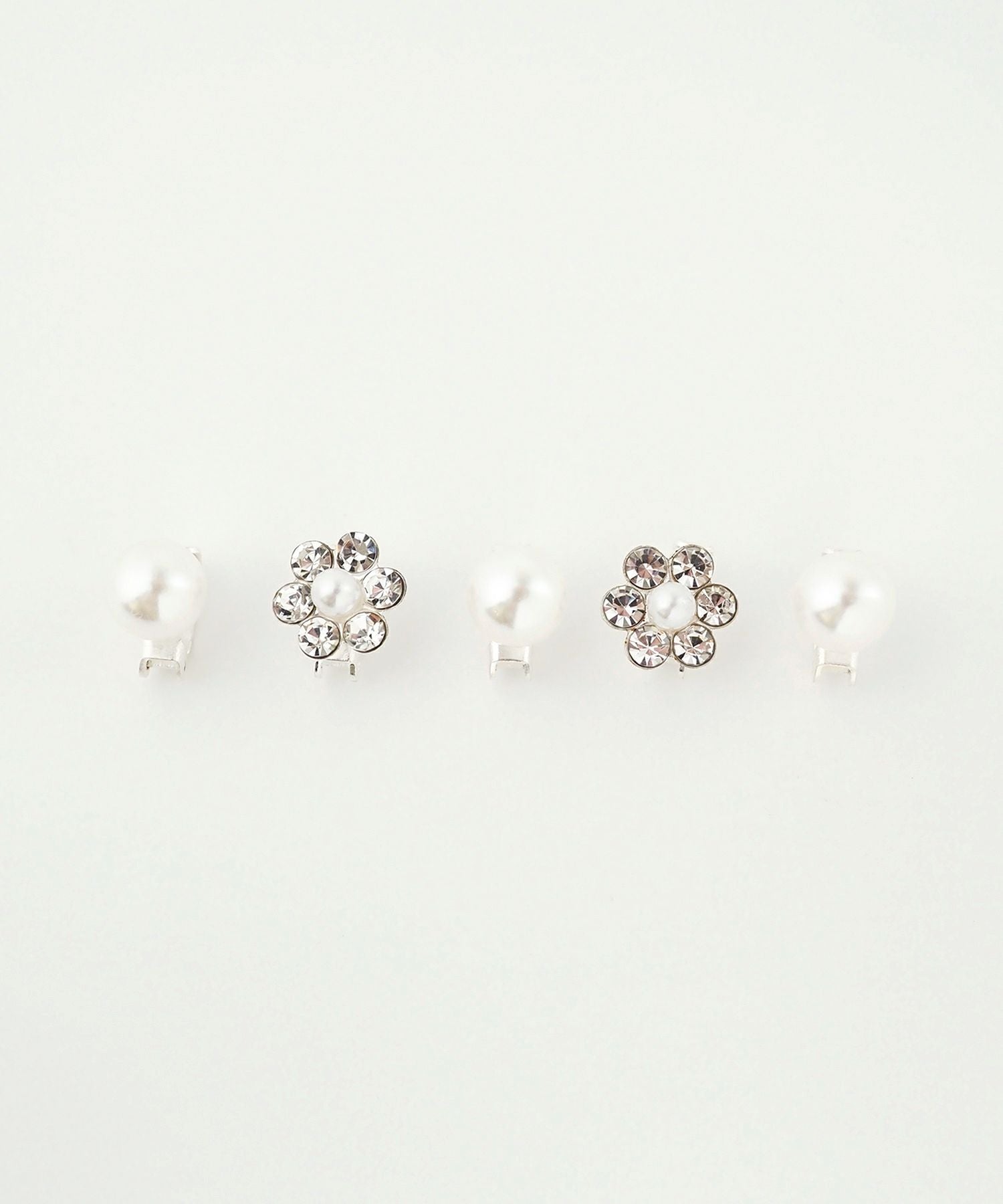 ミニフラワーヘアビジューセット