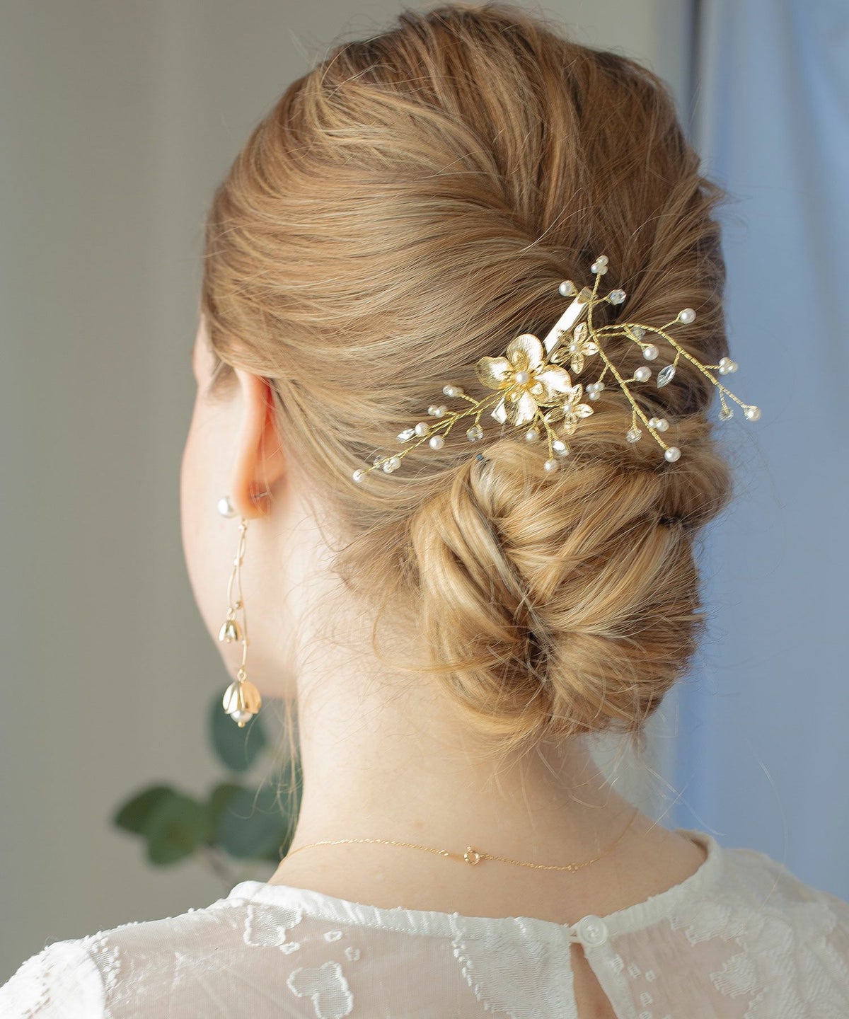 ベルフラワーチタンポストピアス【Sereno】