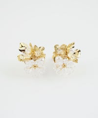 フラワーブーケイヤリング【Sereno】