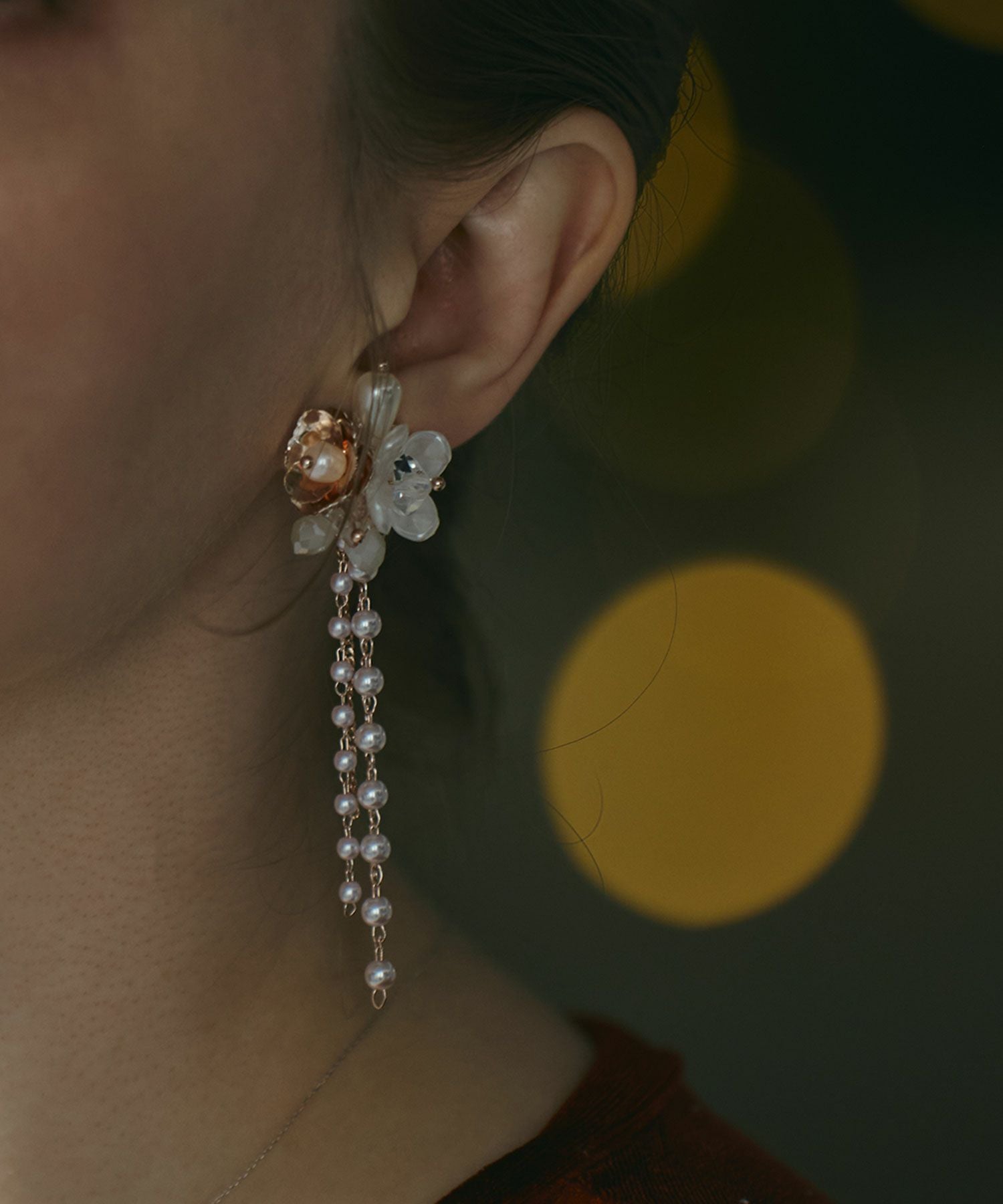 キャスケードイヤリング【Sereno】