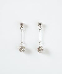 スイングボールストーンK18ポストピアス