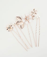 スノーホワイトフラワーUピンセット【Sereno】