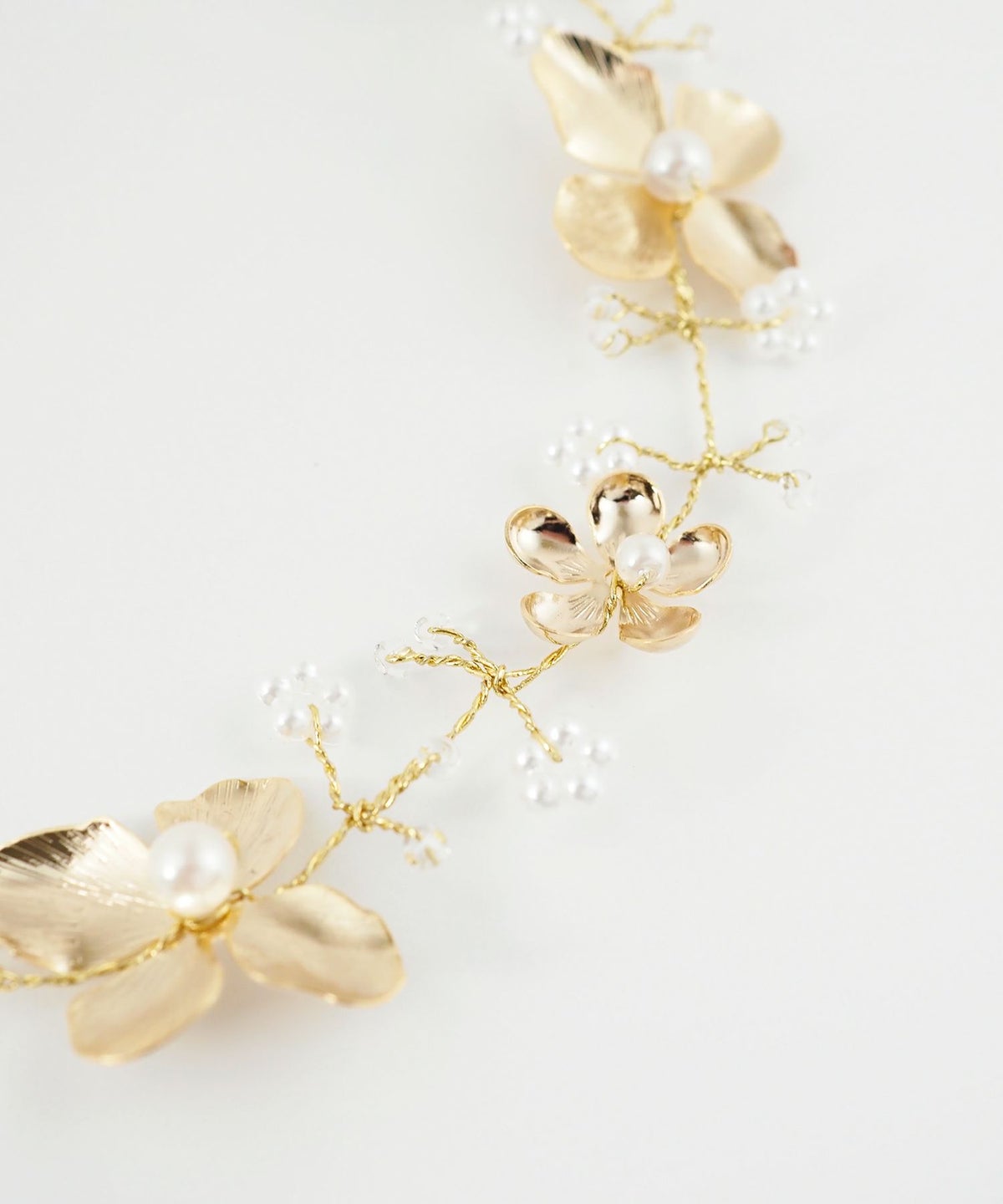 ミュゼフラワーヘッドドレス【Sereno】