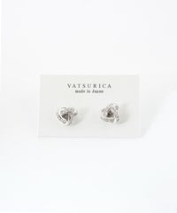 ブレイドビジューチタンポストピアス