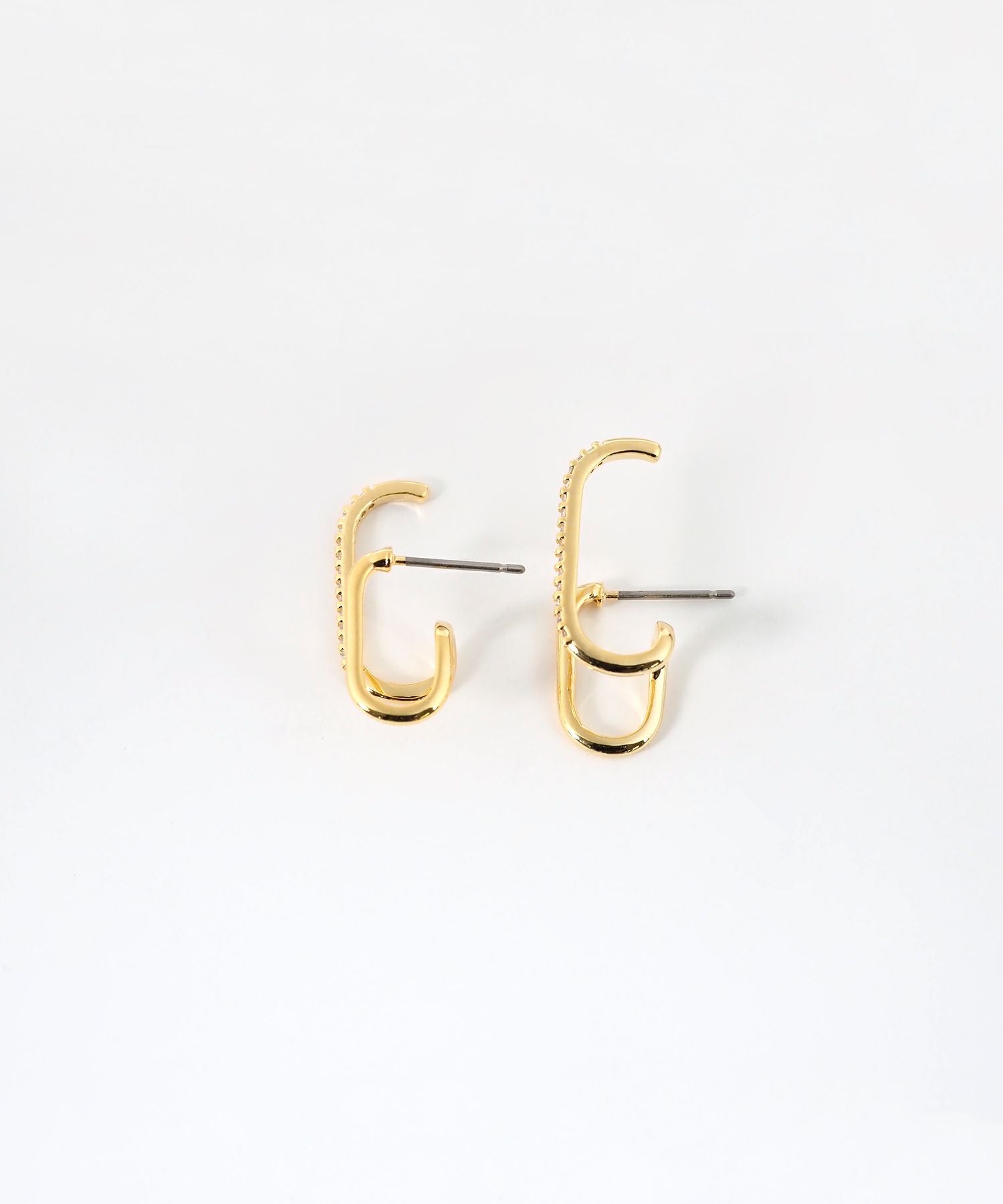 ドローイングバーチタンポストピアス