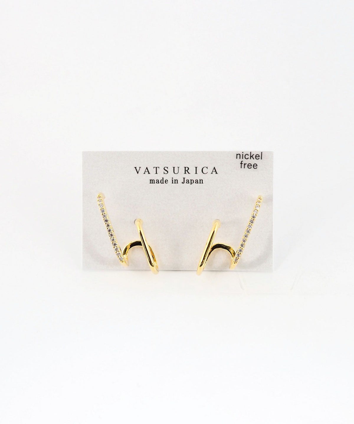 ドローイングバーチタンポストピアス