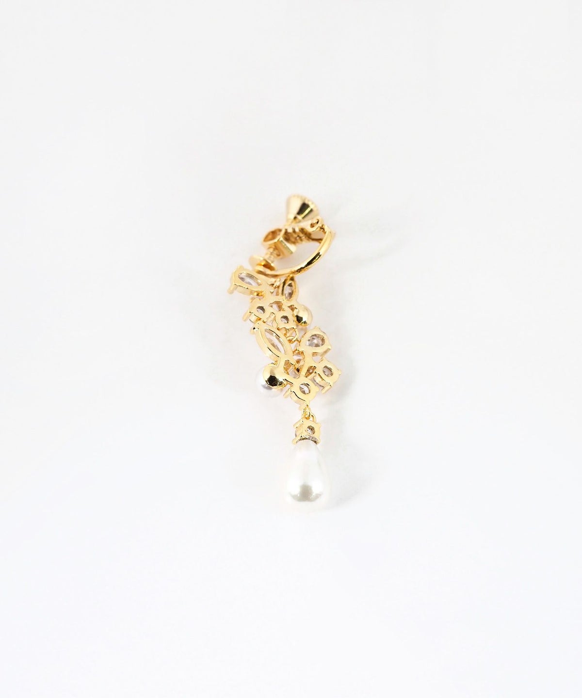 ビジューパールイヤリング