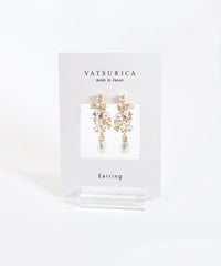 ビジューパールイヤリング