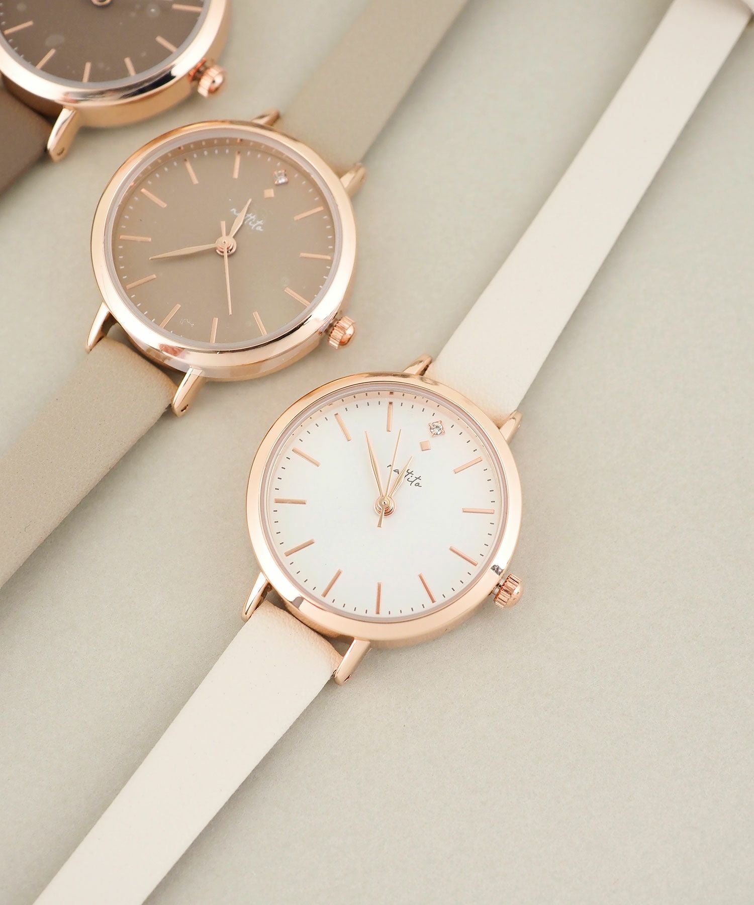 ニュアンスカラーベルトウォッチ