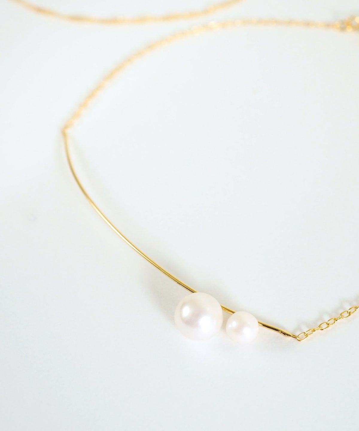 ポイントパールチェーンセットブレスレット