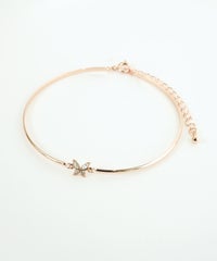 バタフライ×メタルラインブレスレット