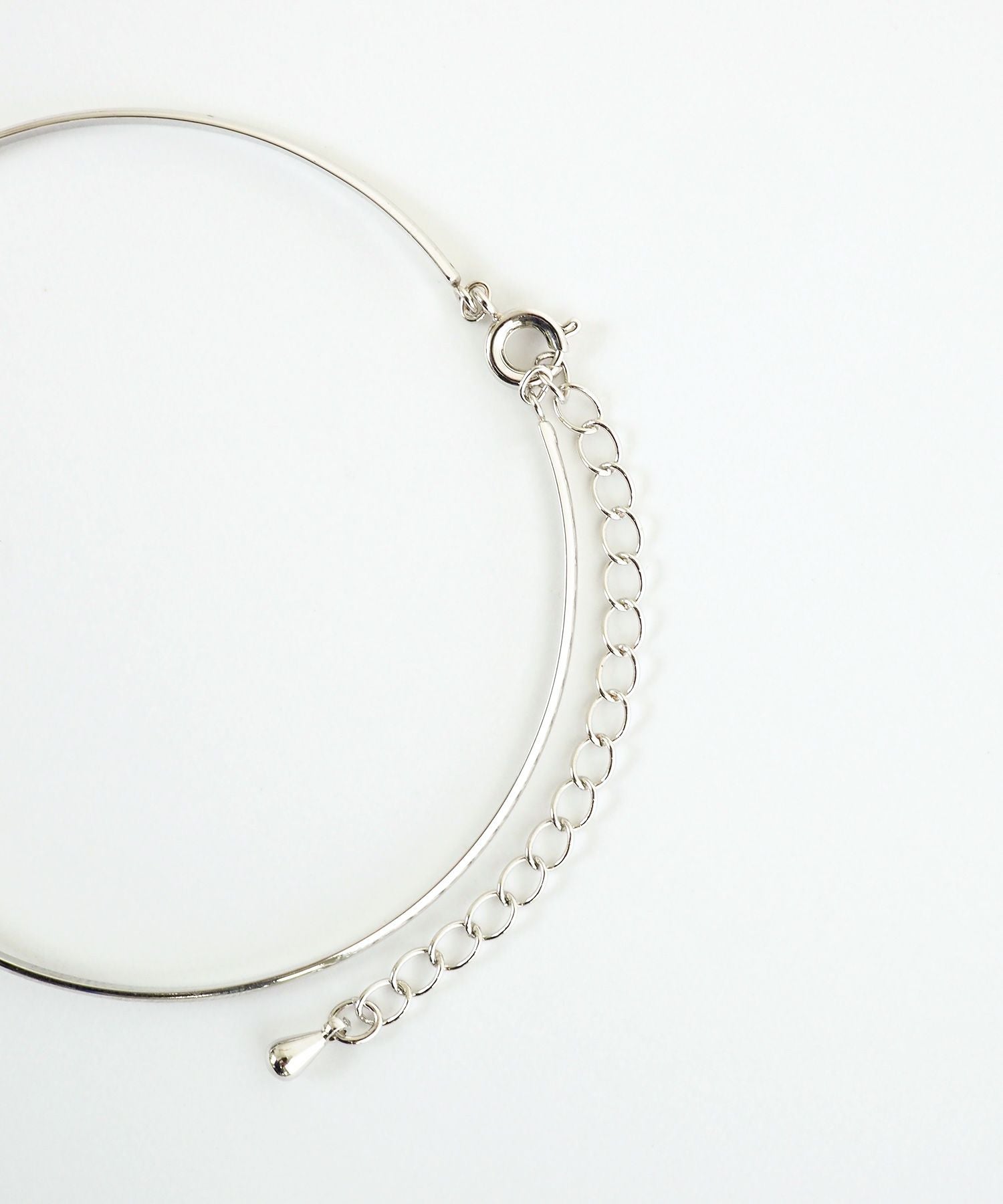 ホースシュー×メタルラインブレスレット