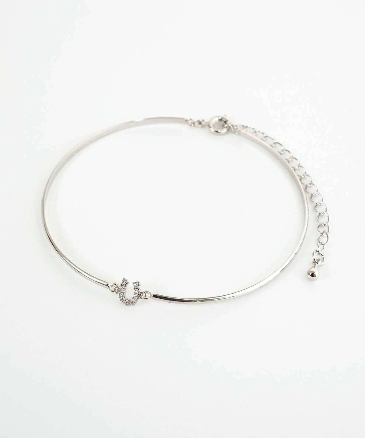 ホースシュー×メタルラインブレスレット