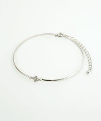 クロス×メタルラインブレスレット