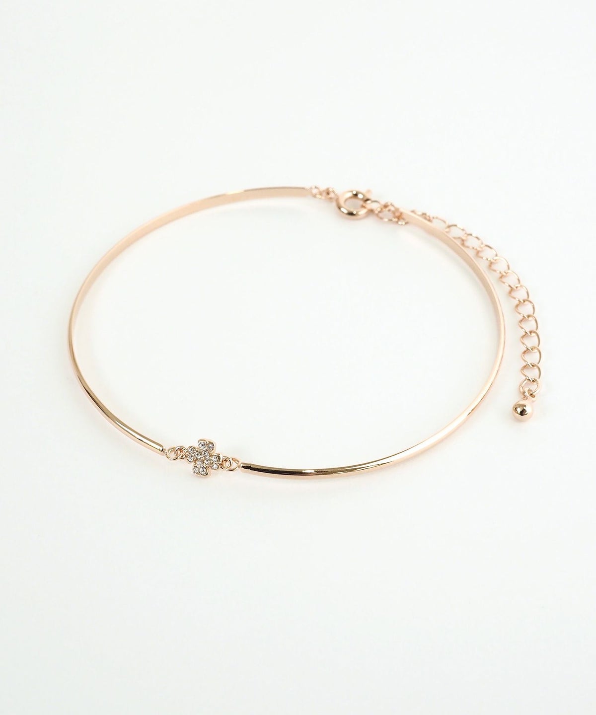 クロス×メタルラインブレスレット