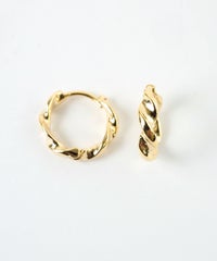 ツイストフープワンタッチピアス