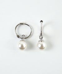 スイングパールフープワンタッチピアス