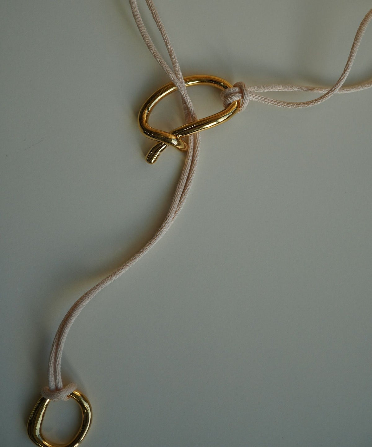 2pcsメタルコードネックレス