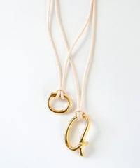 2pcsメタルコードネックレス