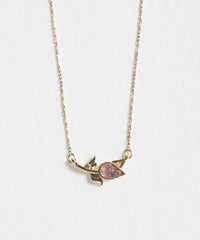 ナチュラルストーンチューリップネックレス【MUK Dreamy stone】