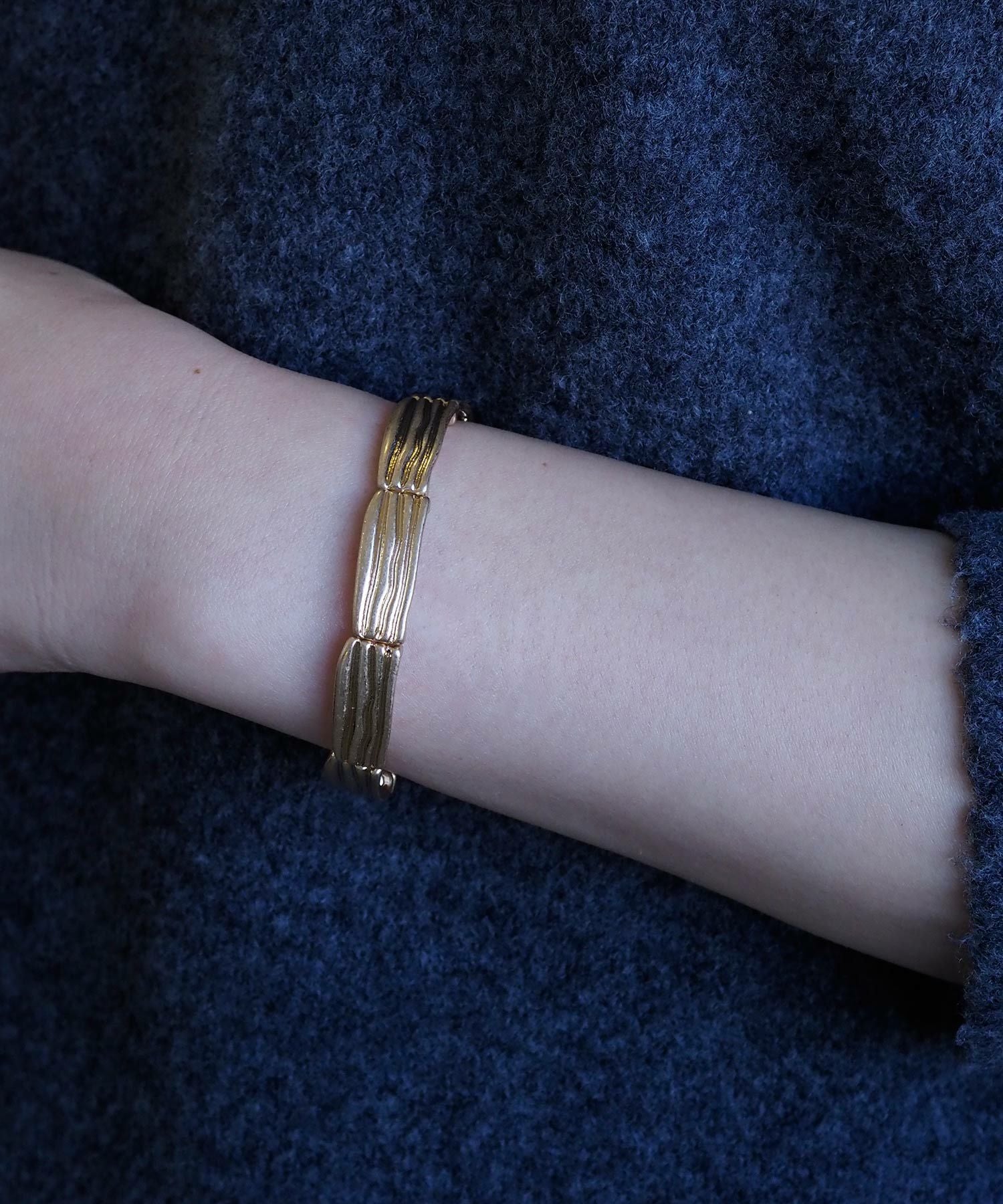 プレートラバーブレスレット