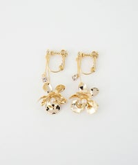 スイングフラワーIMFスプリングイヤリング