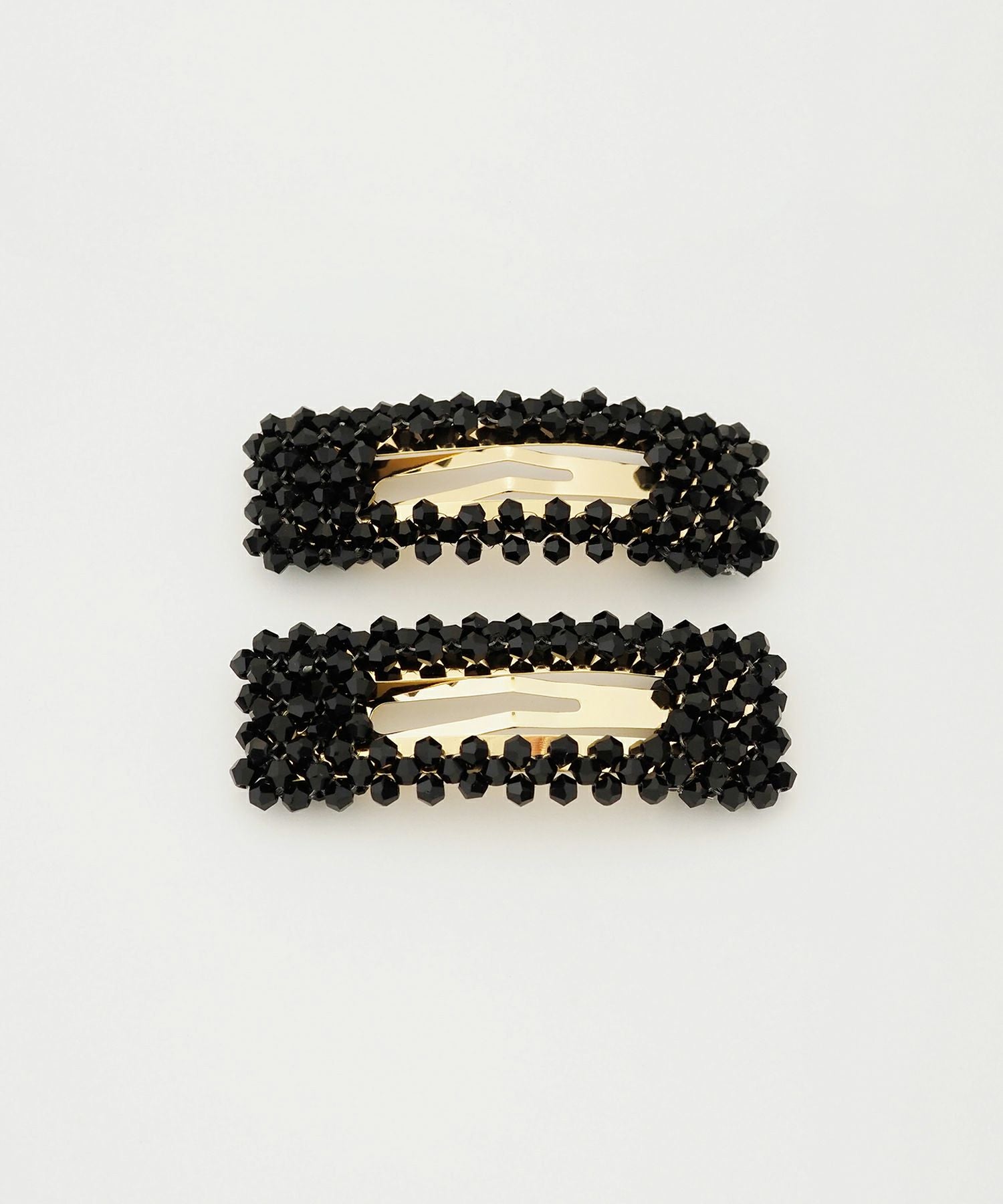 ガラスビーズパッチンピン2Pセット