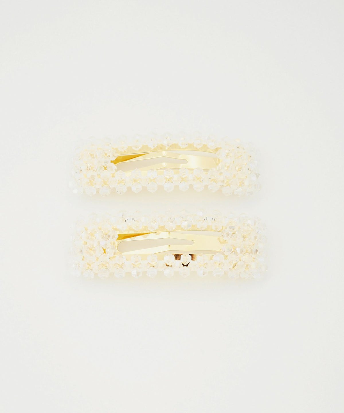 ガラスビーズパッチンピン2Pセット