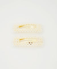 ガラスビーズパッチンピン2Pセット