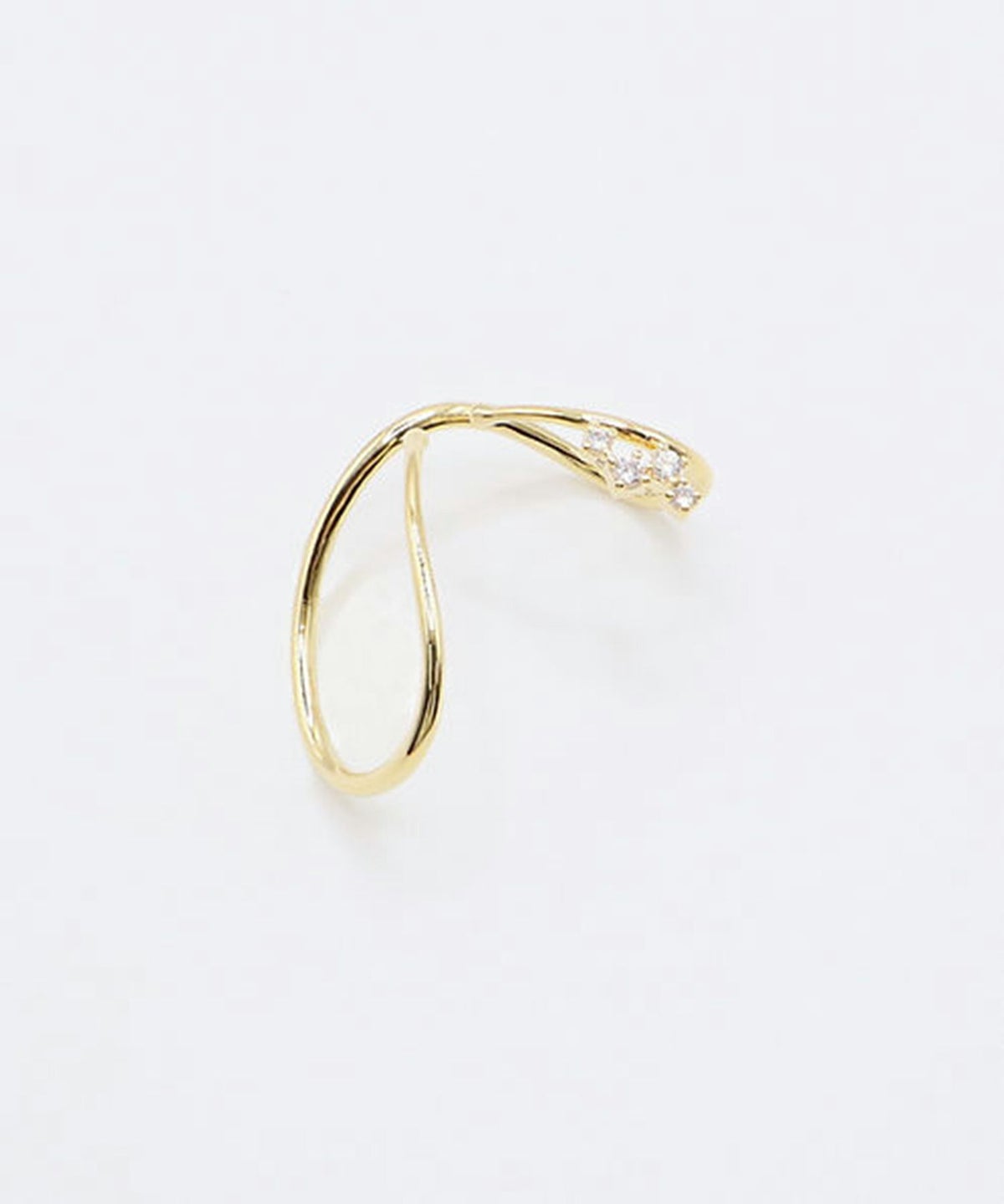 ストーンニュアンスレフトイヤーカフ