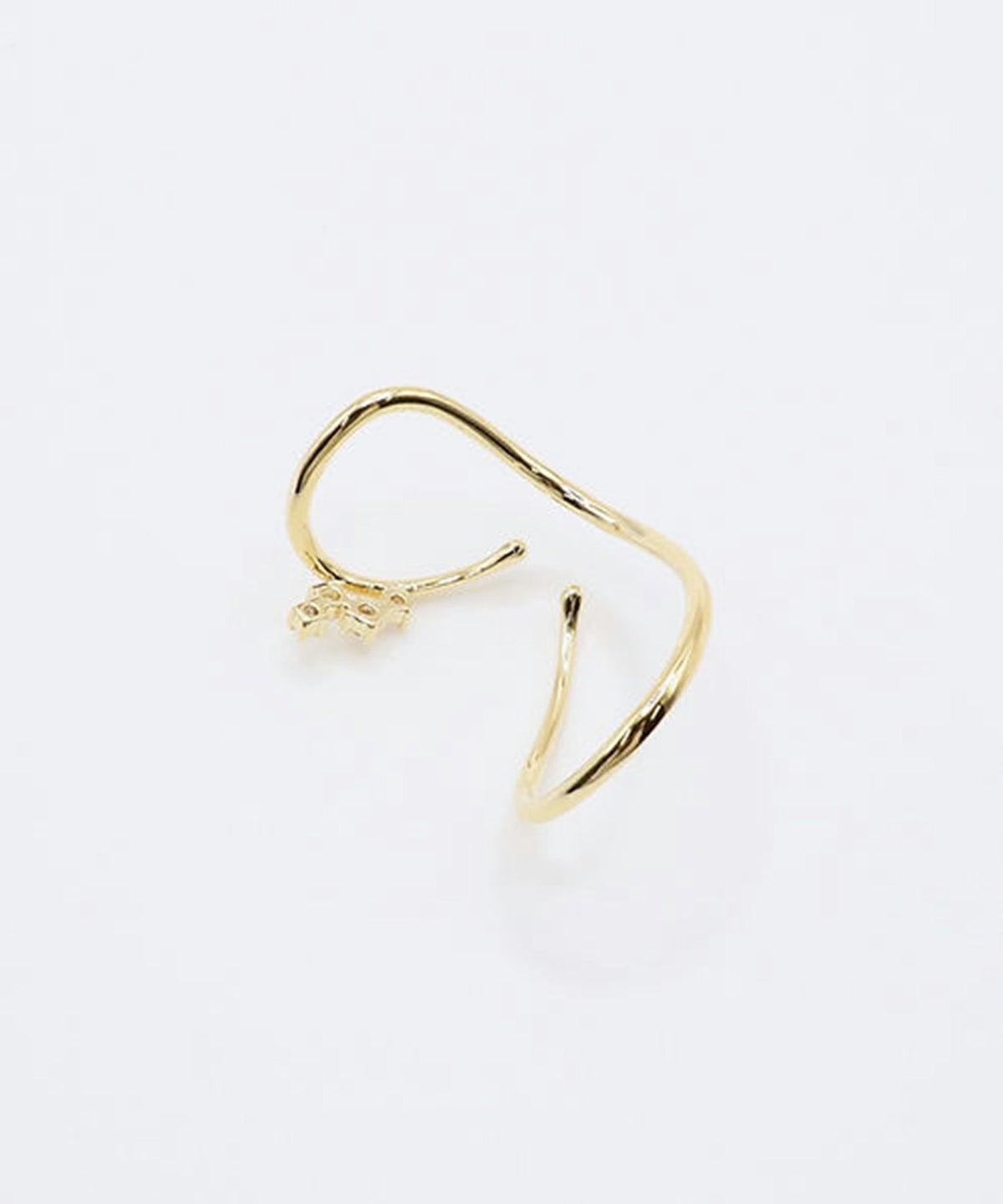 ストーンニュアンスレフトイヤーカフ