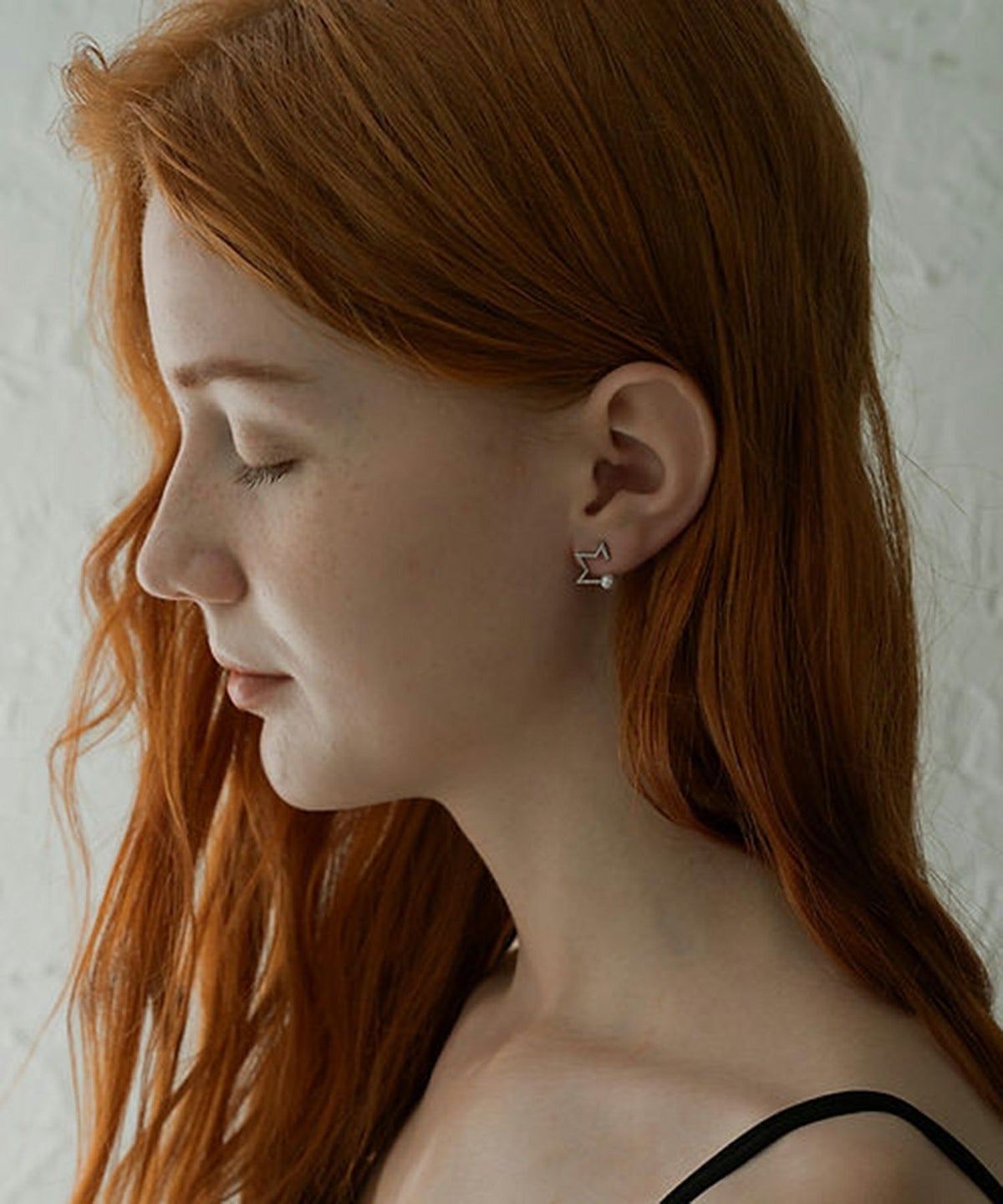 スターパールチタンポストピアス