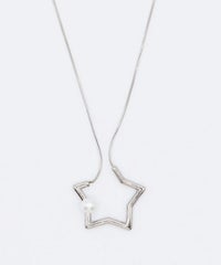 スターパールサージカルステンレスネックレス