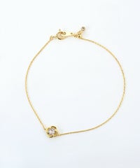 フラワーストーンブレスレット【MUK】