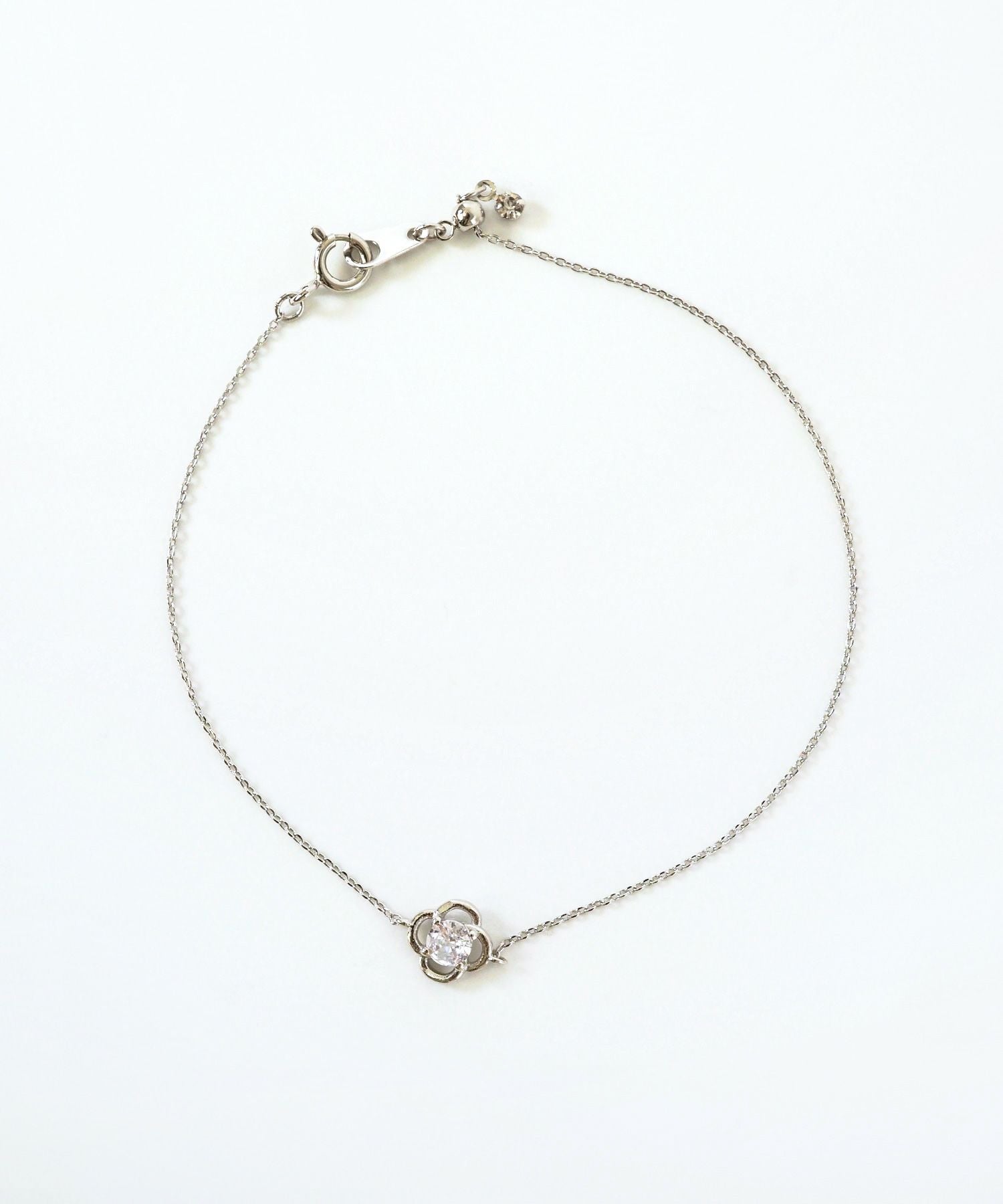 フラワーストーンブレスレット【MUK】