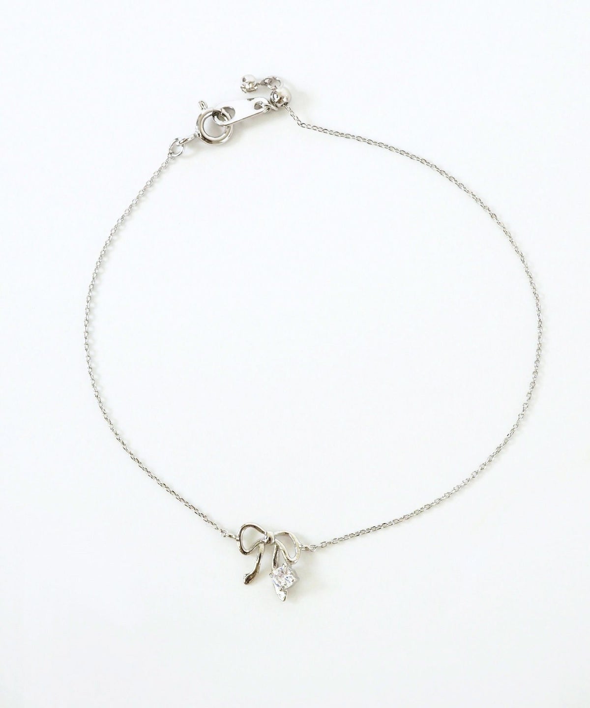 リボンストーンブレスレット【MUK】