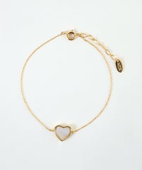 シェルハートブレスレット【MUK shady sophy】