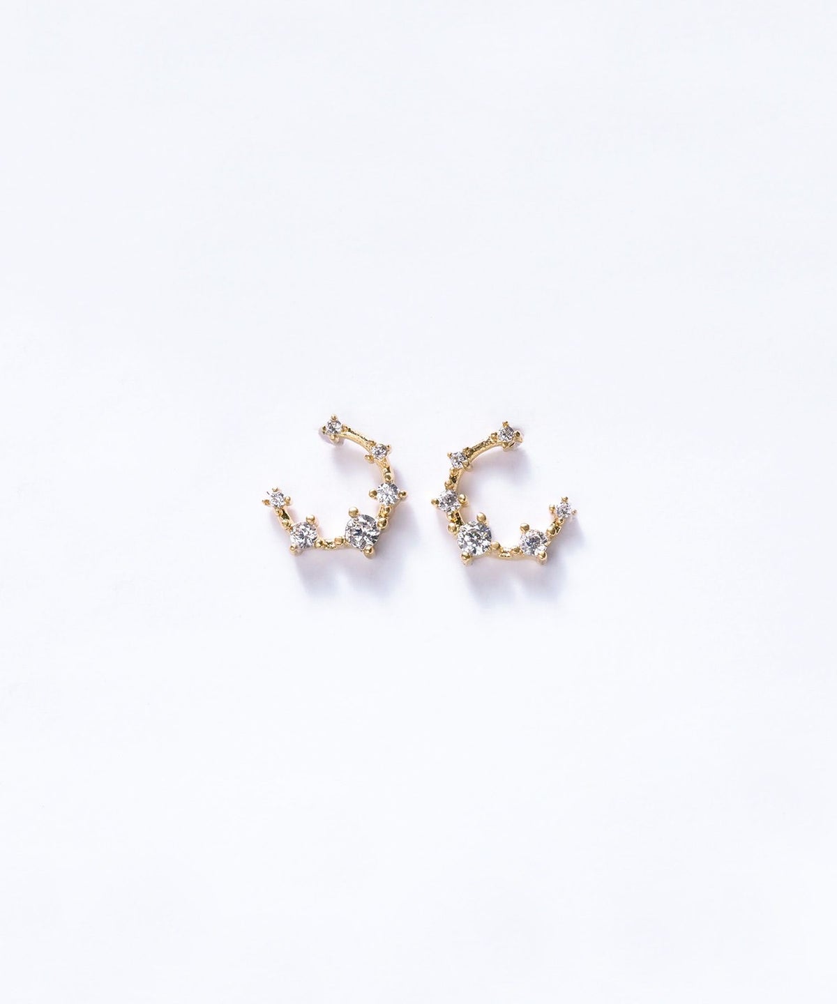 サークルジルコニアサージカルステンレスピアス