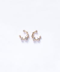 サークルジルコニアサージカルステンレスピアス