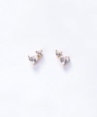 ハートジルコニアサージカルステンレスピアス