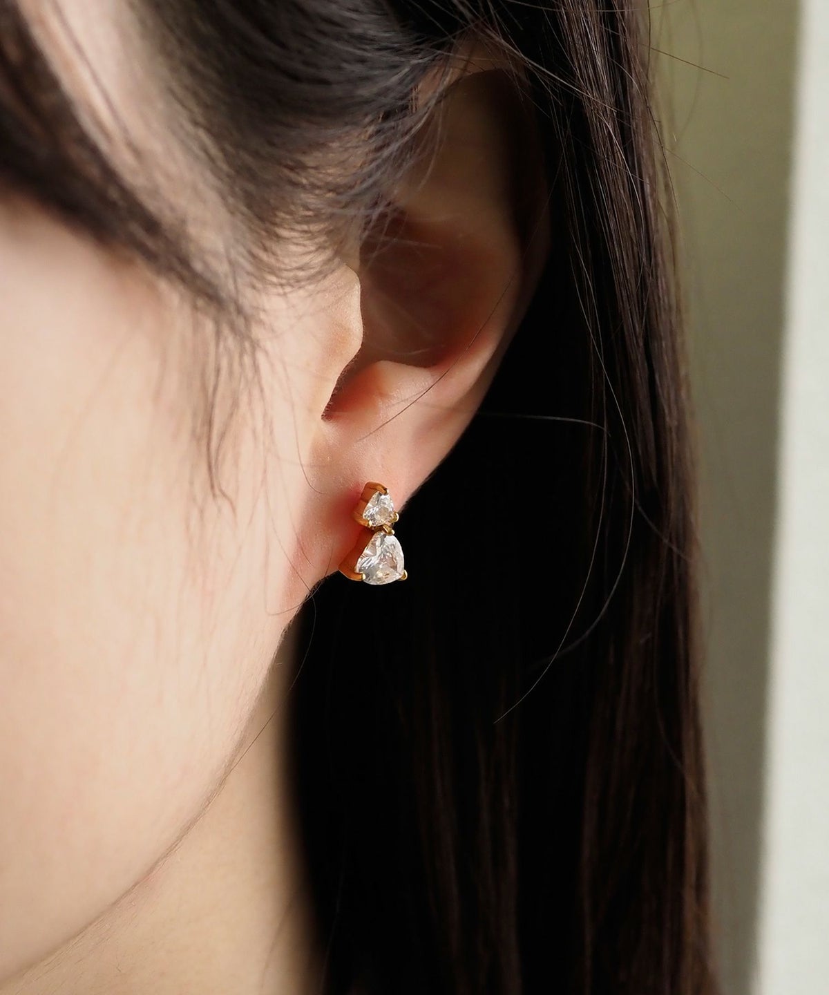 ハートジルコニアサージカルステンレスピアス