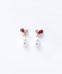 リーフジルコニアサージカルステンレスピアス