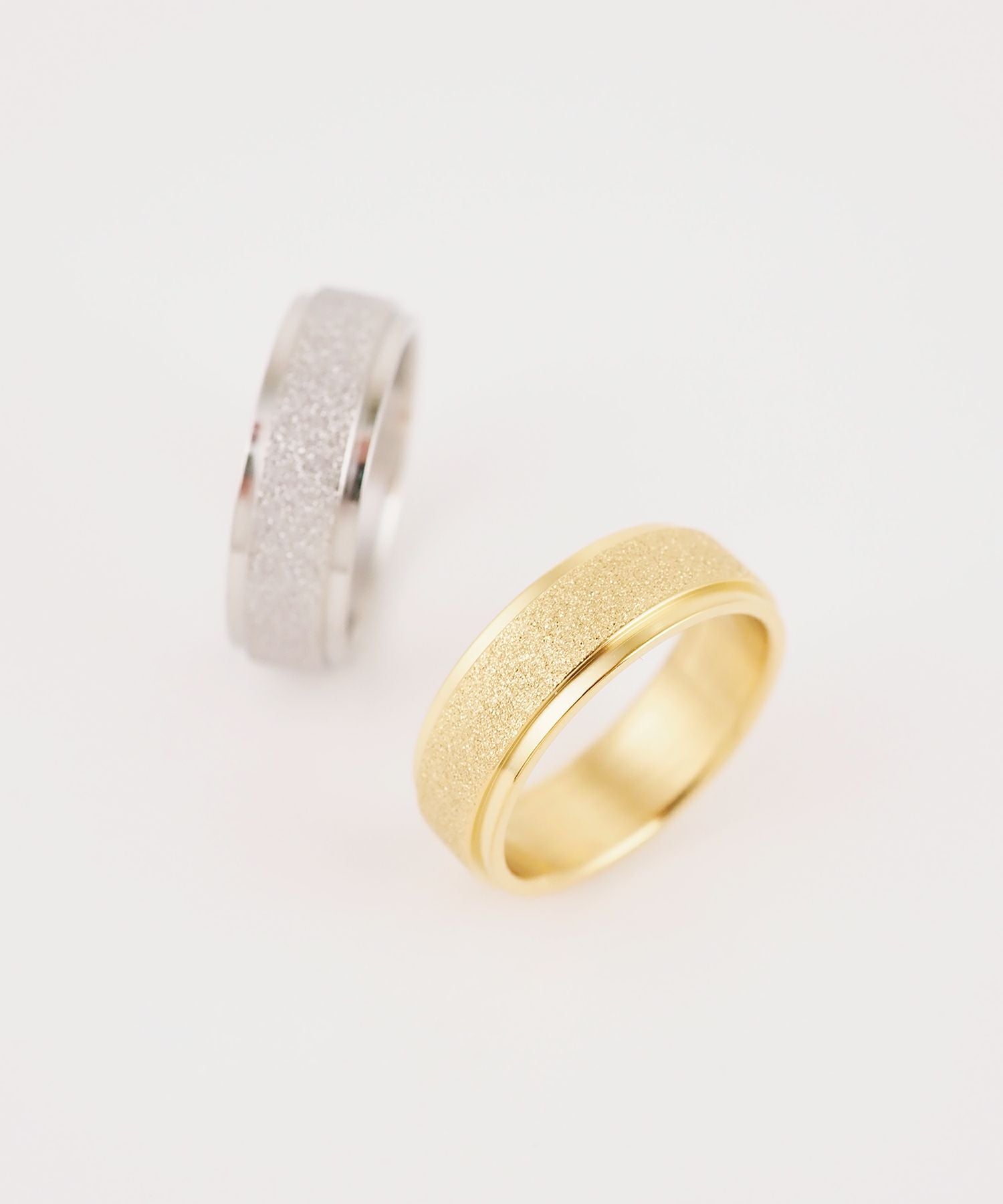 グリッターステンレスリング